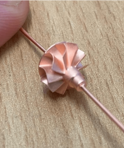 Micro 3D printing and metal plating